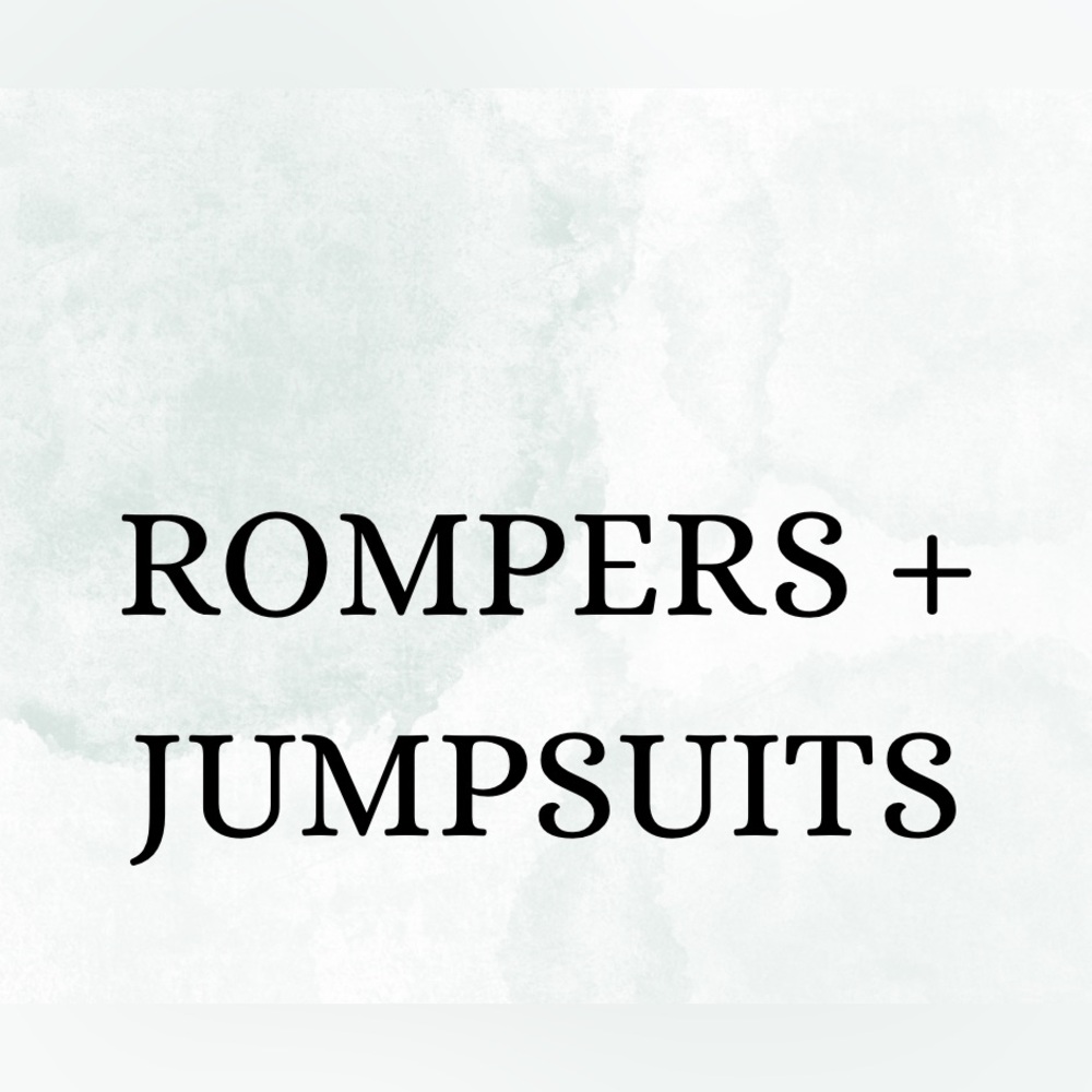ROMPERS + JUMPSUITS